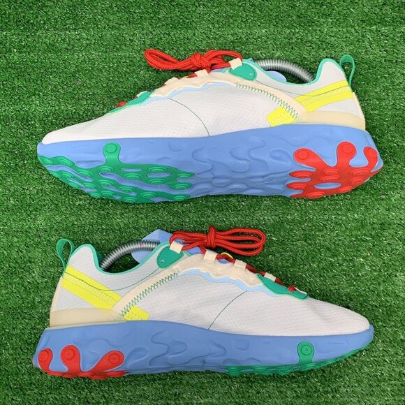 Nike React Element 55 SE Super Nintendo Men's Size 8 OG Box Running CT1142-800 - Picture 4 of 8